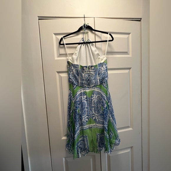 Vibrant halter mini dress - Picture 3 of 4